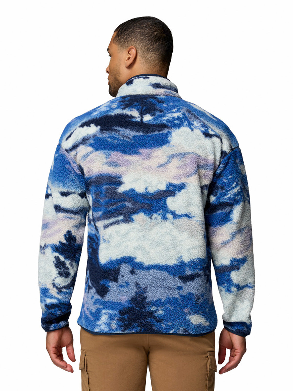Polar Hombre Helvetia Half Snap Azul Collegiate Navy Outdoor Outdry Columbia
