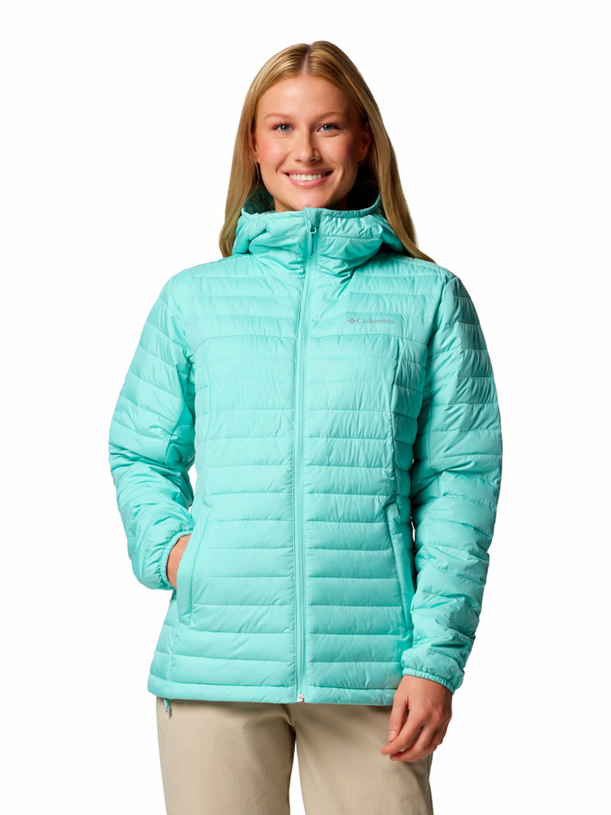 Parka Mujer Silver Falls II Hoodie Celeste Columbia