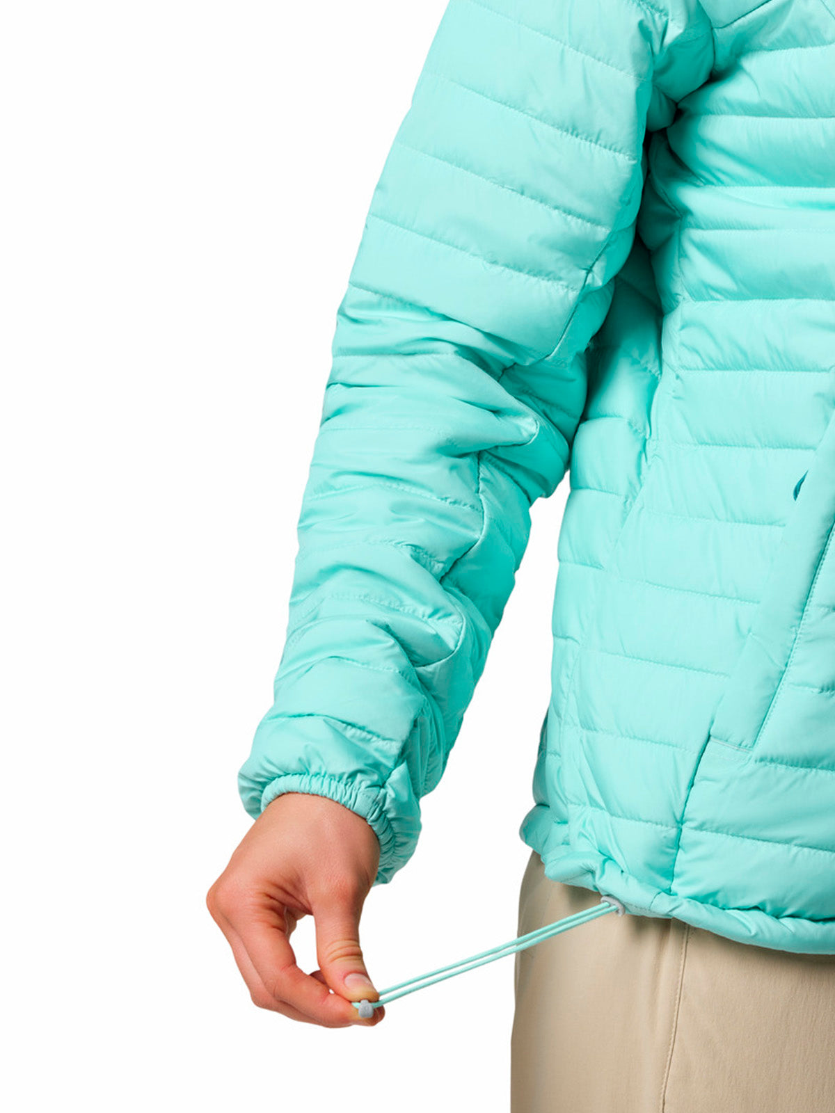 Parka Mujer Silver Falls II Hoodie Celeste Columbia