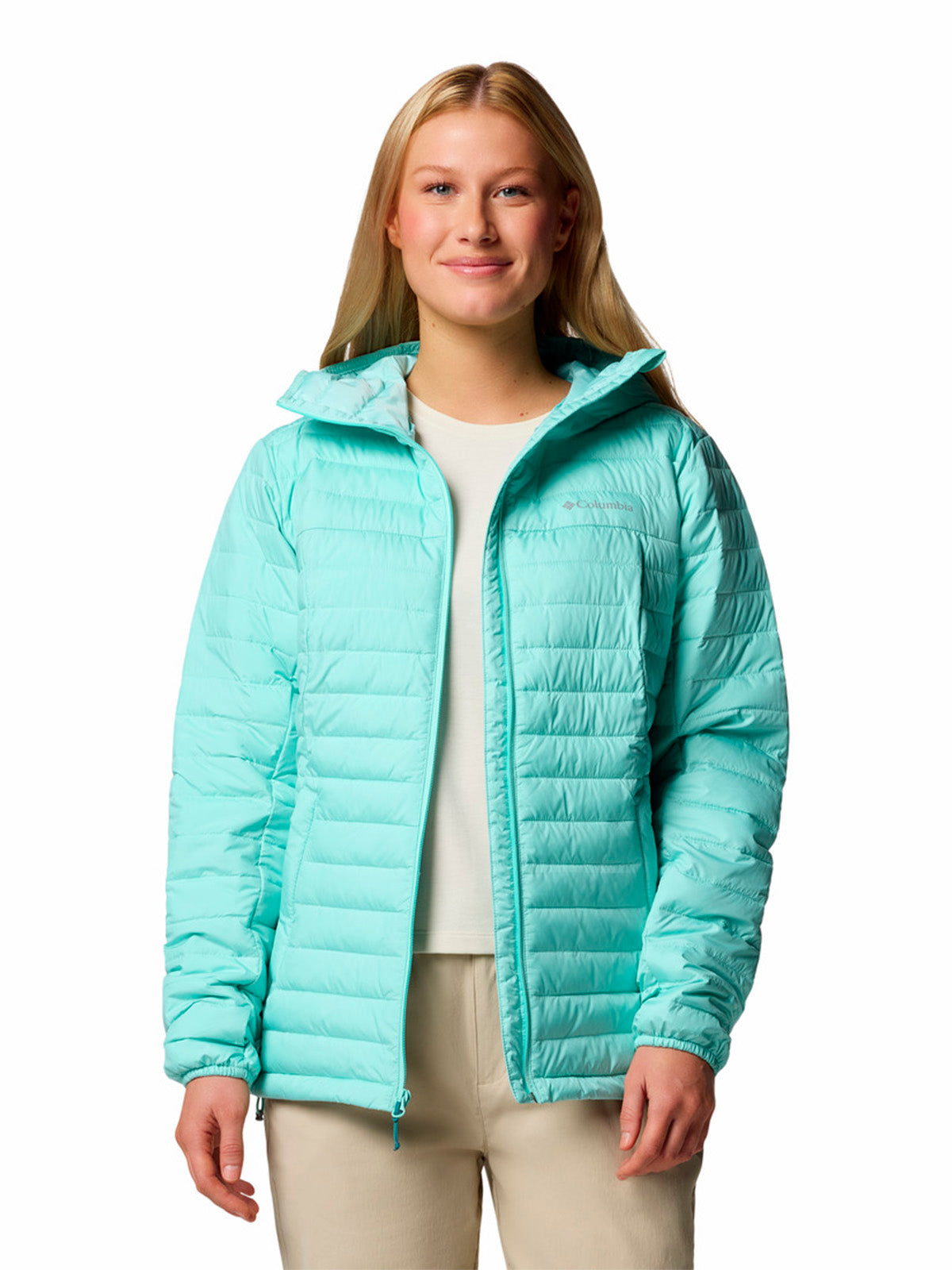 Parka Mujer Silver Falls II Hoodie Celeste Columbia