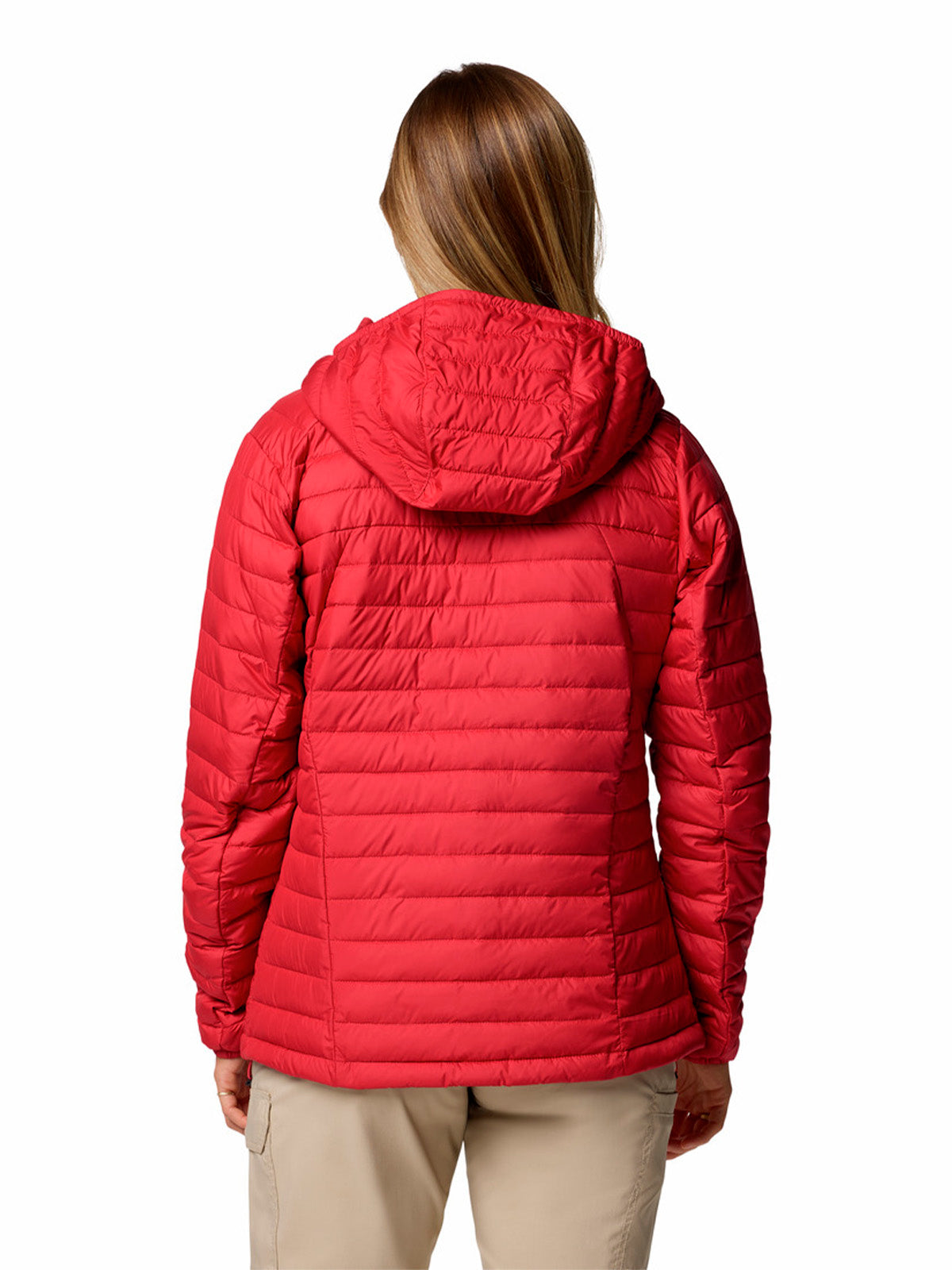 Parka Mujer Silver Falls II Hoodie Rojo Columbia