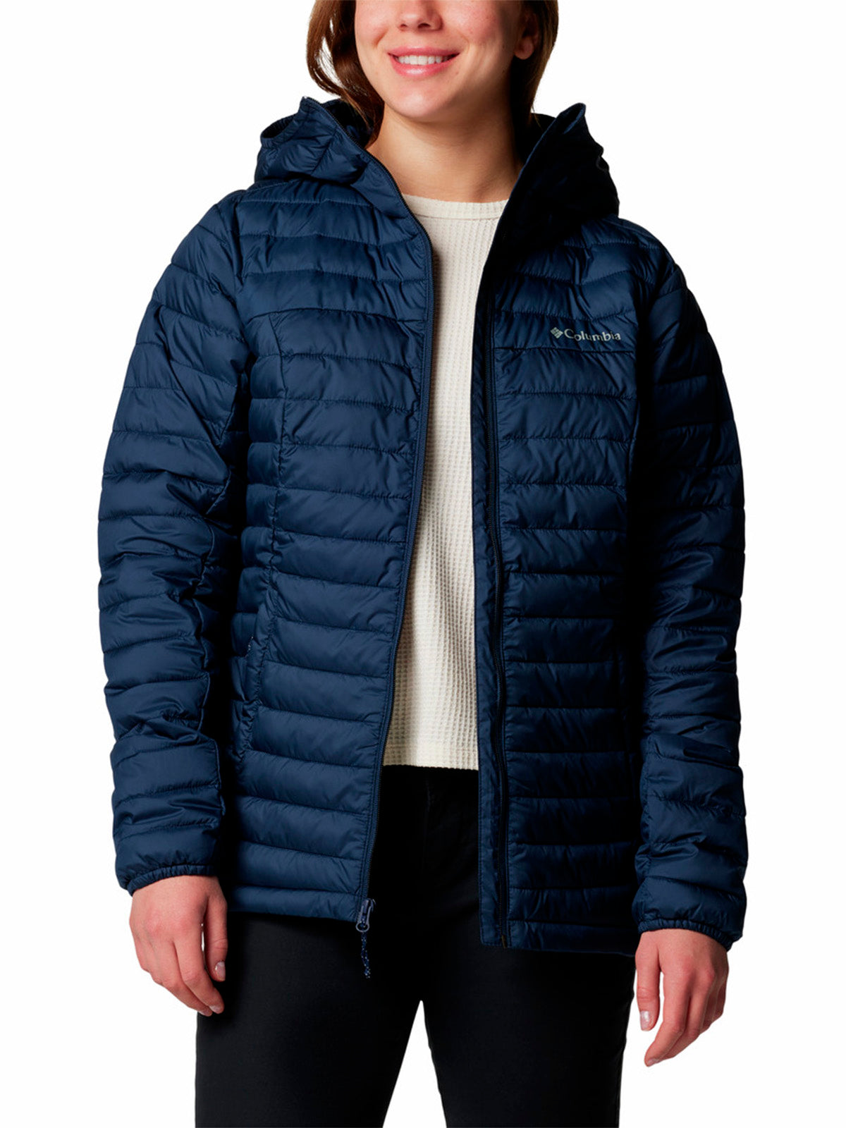 Parka Mujer Silver Falls II Hoodie Azul Columbia