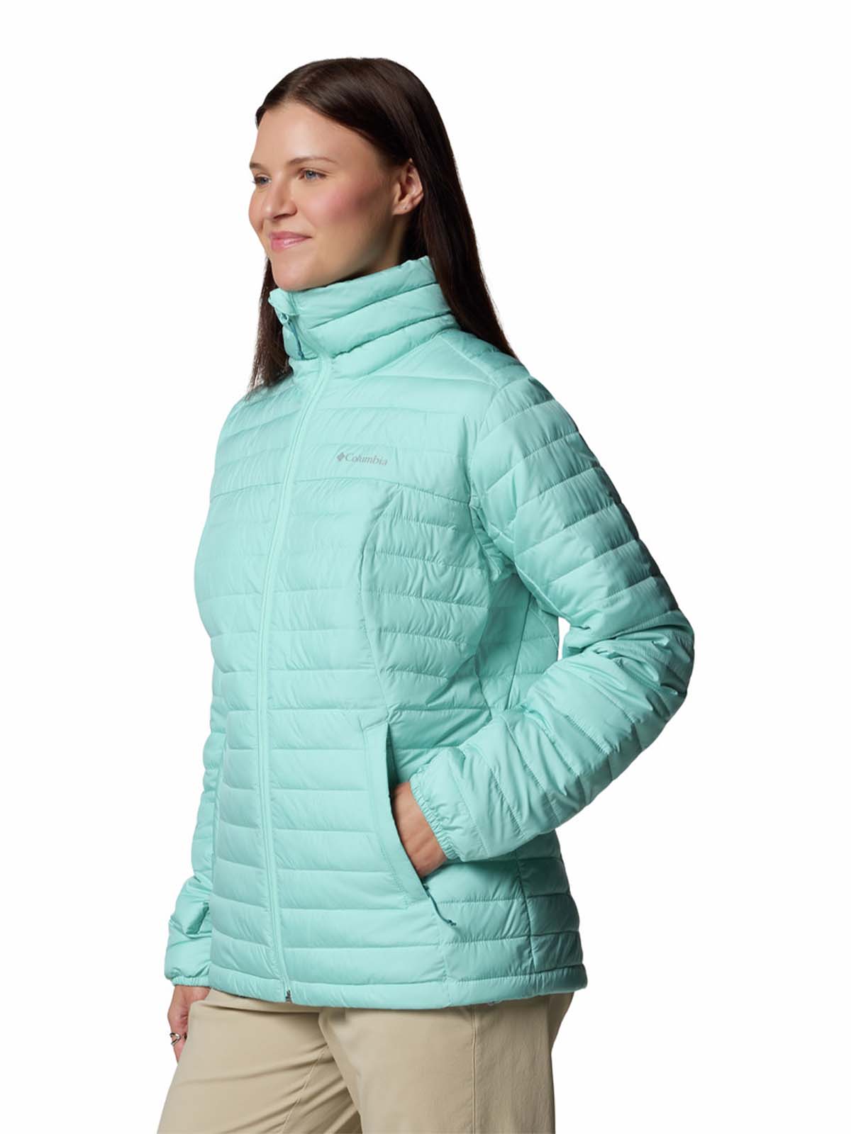Parka Mujer Silver Falls II Full Verde Columbia