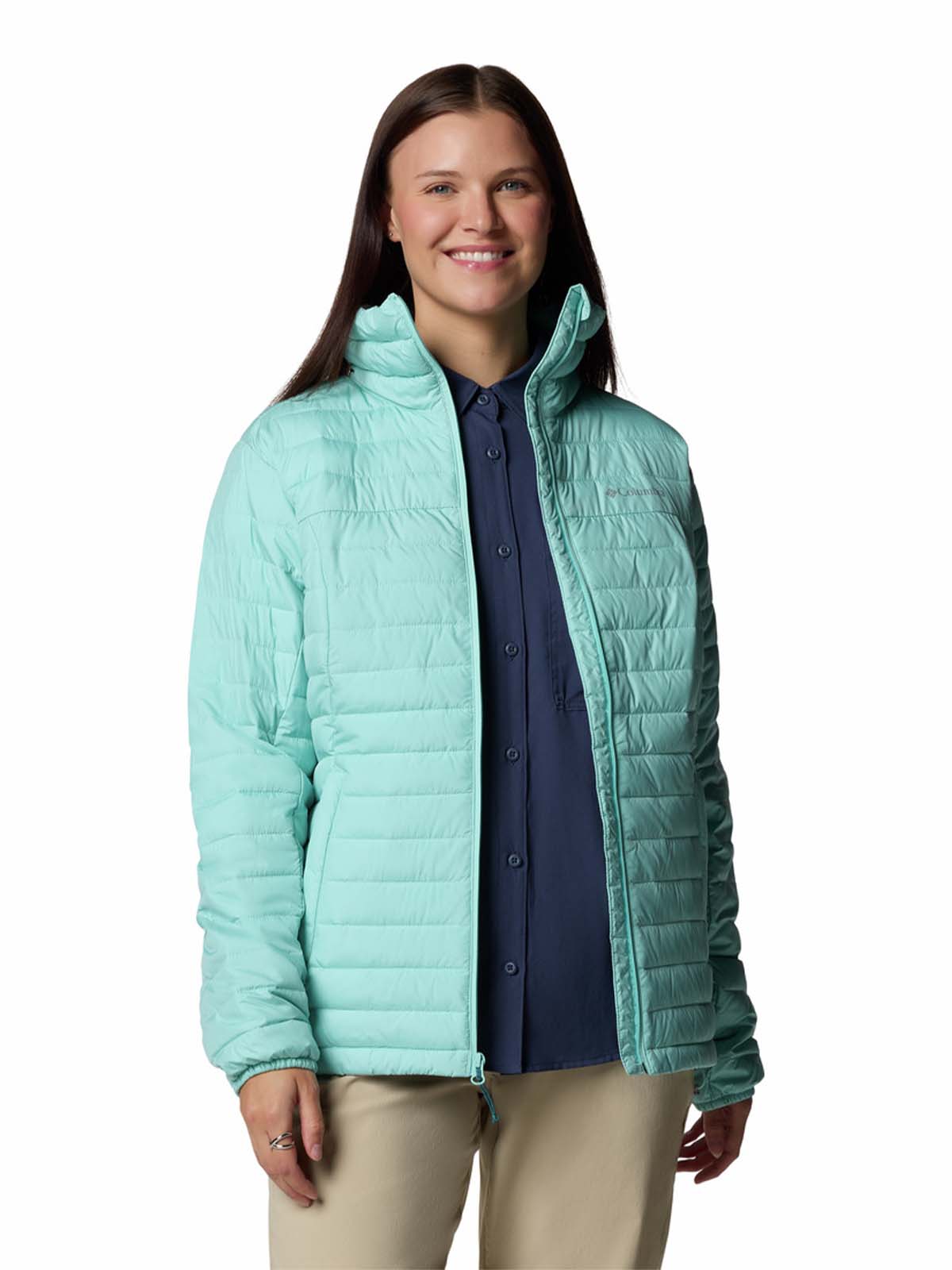 Parka Mujer Silver Falls II Full Verde Columbia