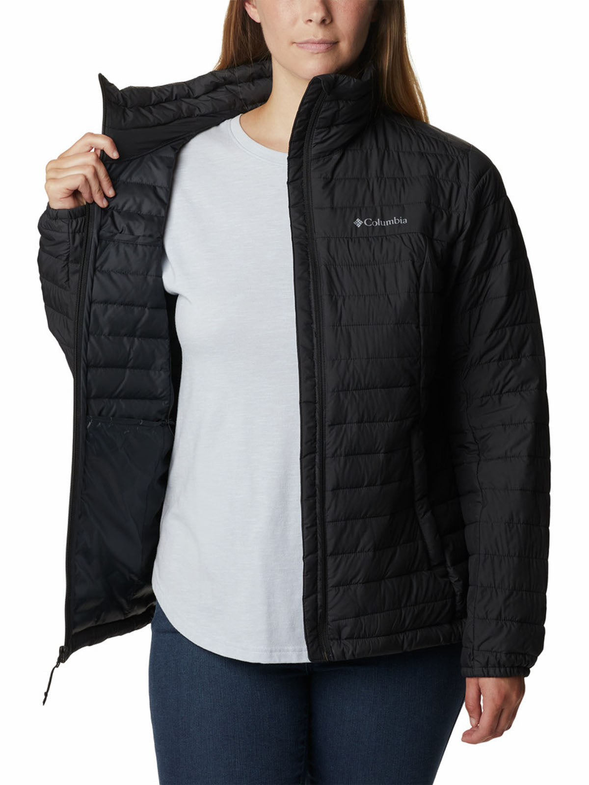 Parka Mujer Silver Falls II Full Zip Negro Columbia