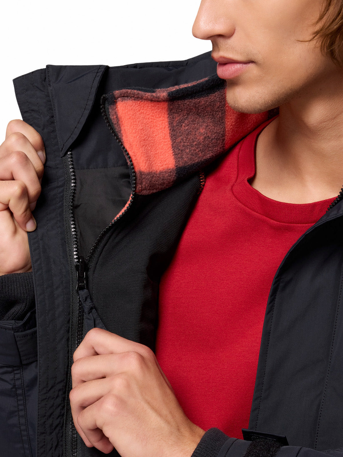 Parka Hombre Bugaboo Ii 1986 Jkt Negro Columbia