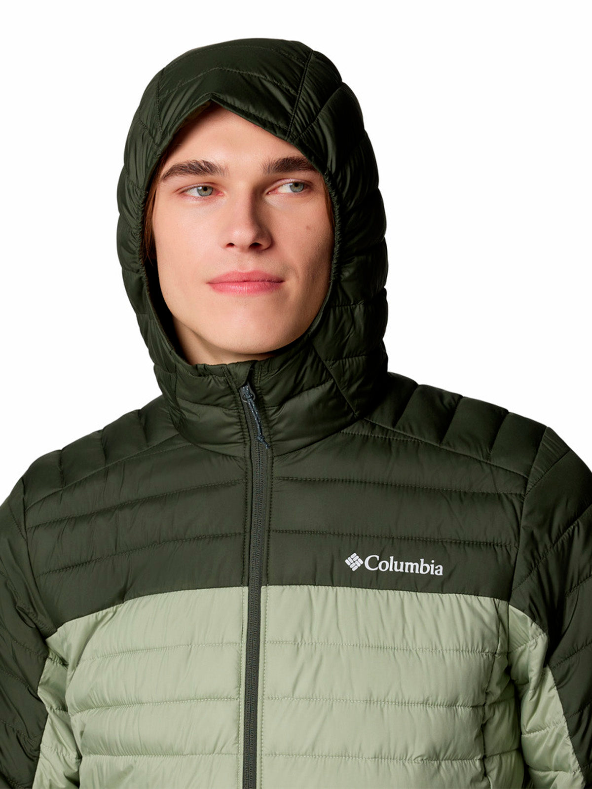 Parka Hombre Silver Falls II Hood Beige Columbia