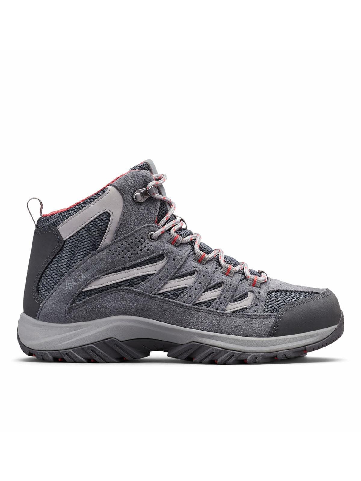 Botín Mujer Crestwood Mid Waterproof Gris Columbia