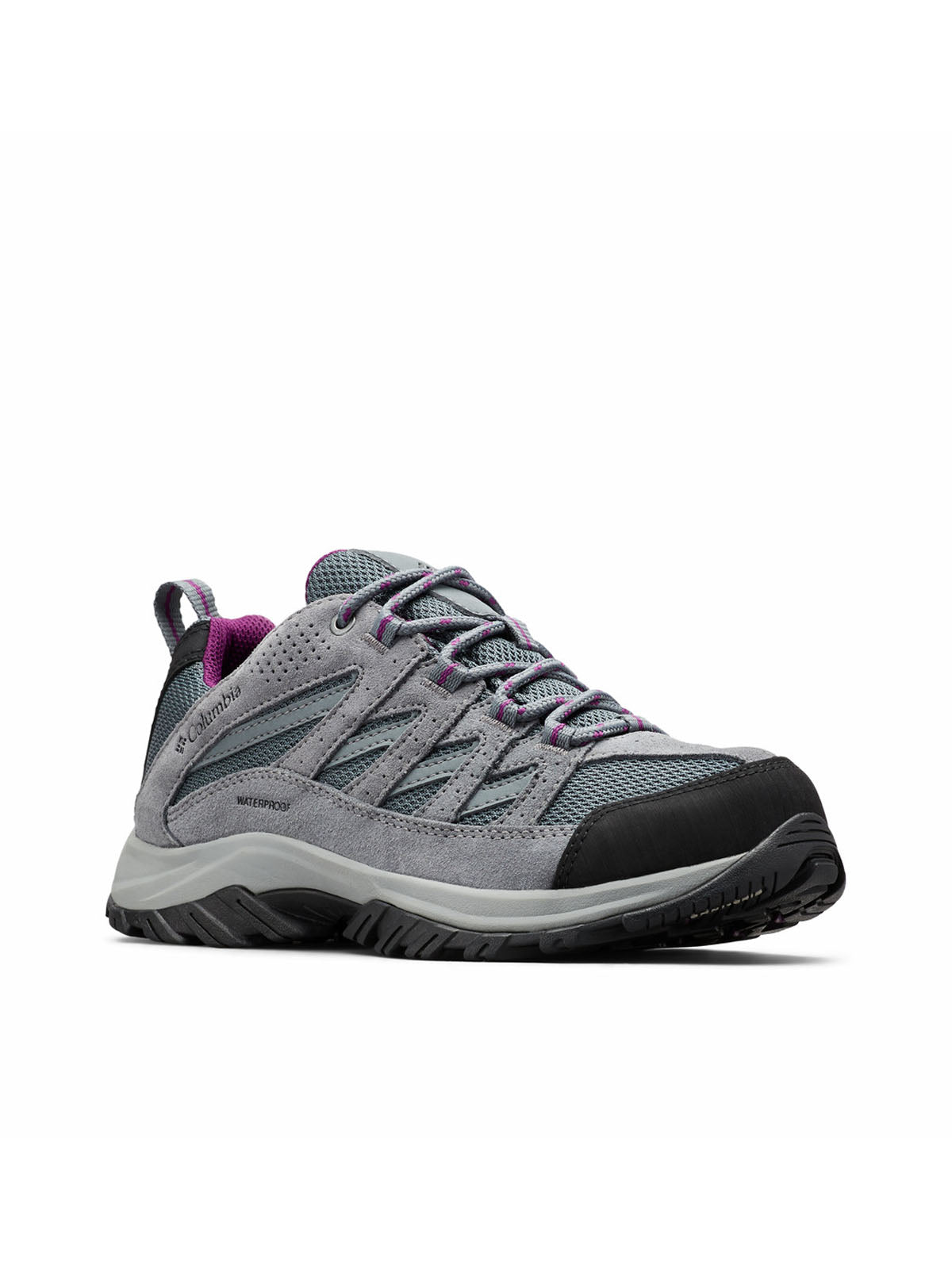 Zapatilla Mujer Crestwood Waterproof Gris Columbia