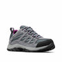Zapatilla Mujer Crestwood Waterproof Gris Columbia