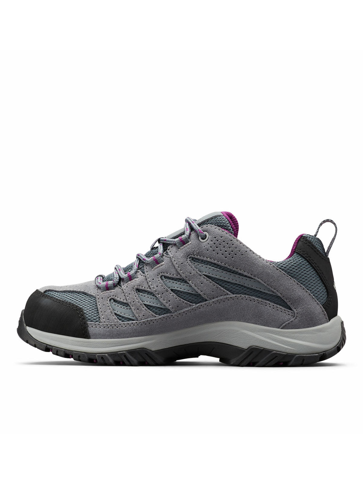 Zapatilla Mujer Crestwood Waterproof Gris Columbia