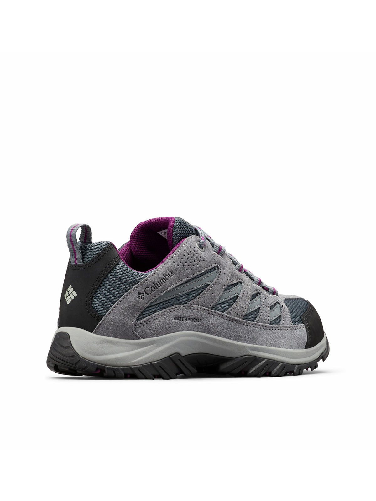 Zapatilla Mujer Crestwood Waterproof Gris Columbia