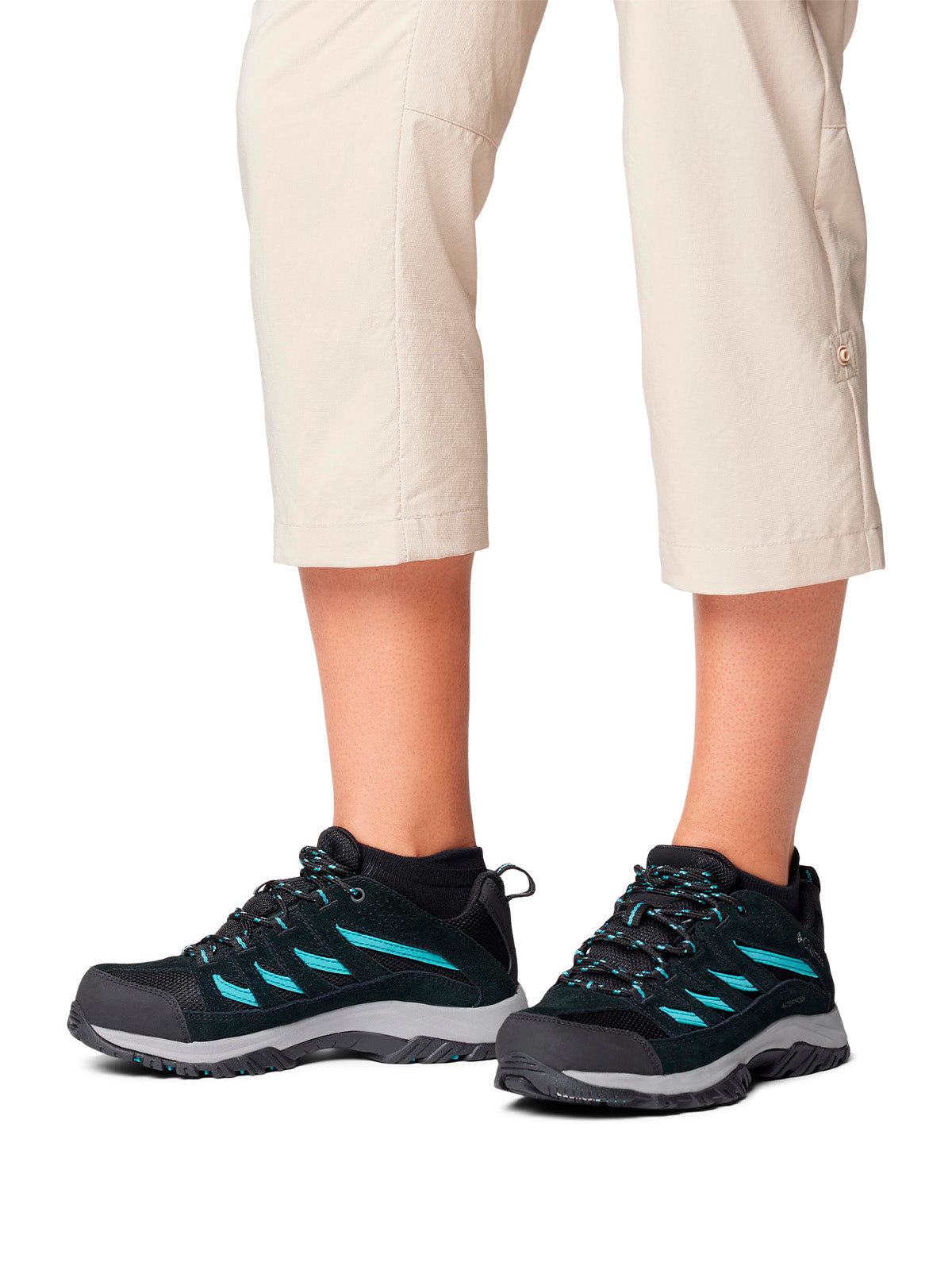 Zapatilla Mujer Crestwood Waterproof Negro Columbia