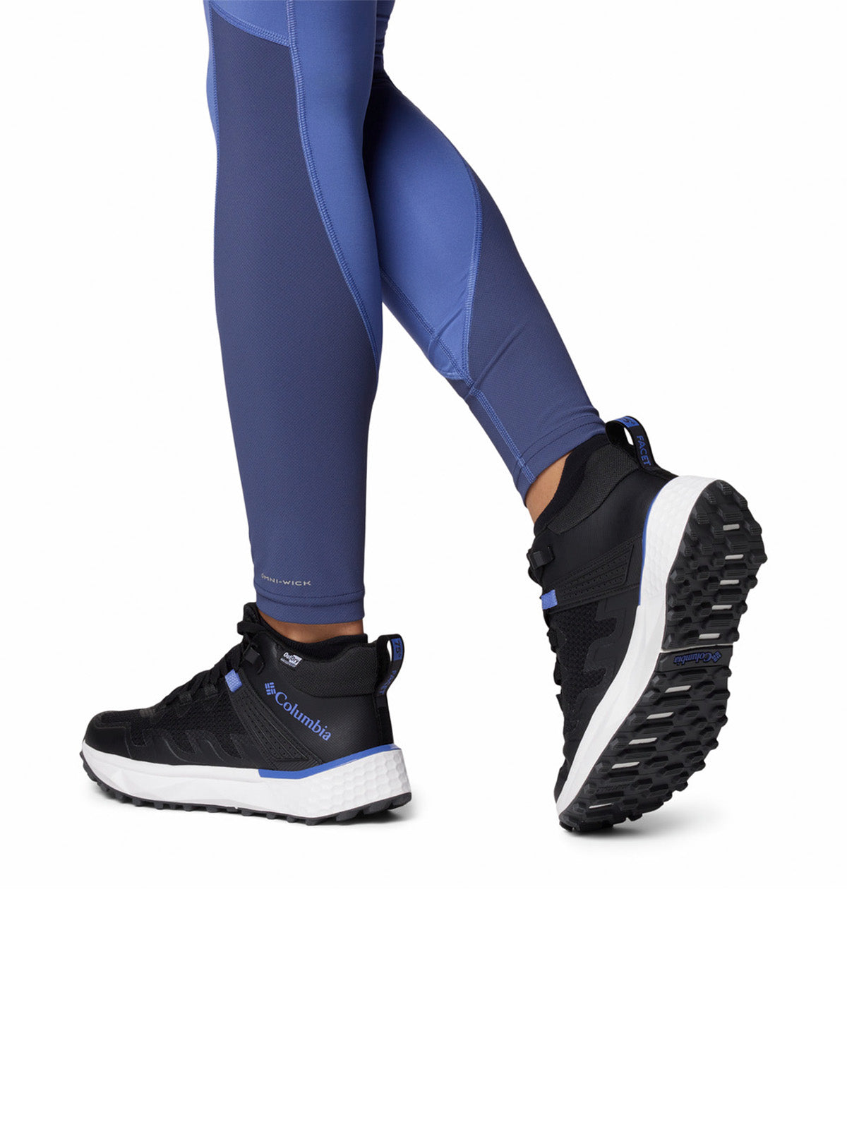 Zapatilla Mujer Facet 75 Mid Outdry Negro Columbia