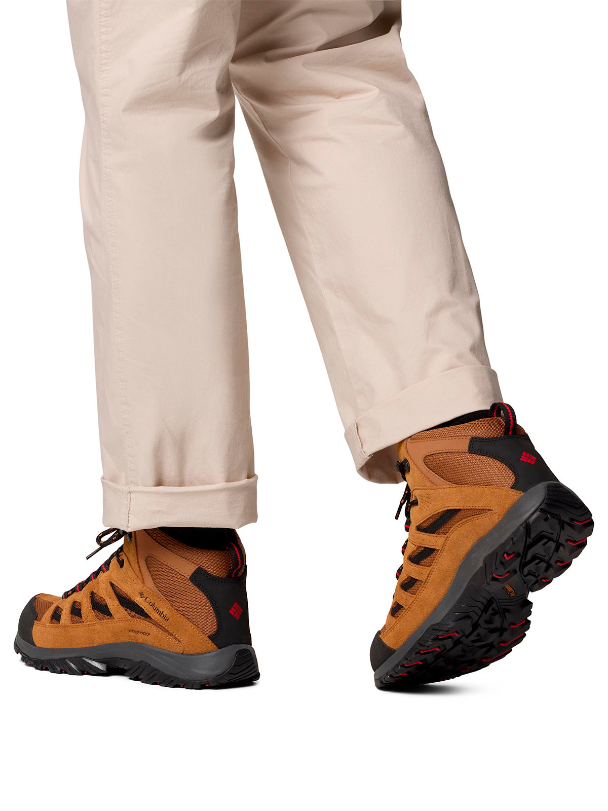 Botín Hombre Crestwood Mid Waterproof Café Columbia