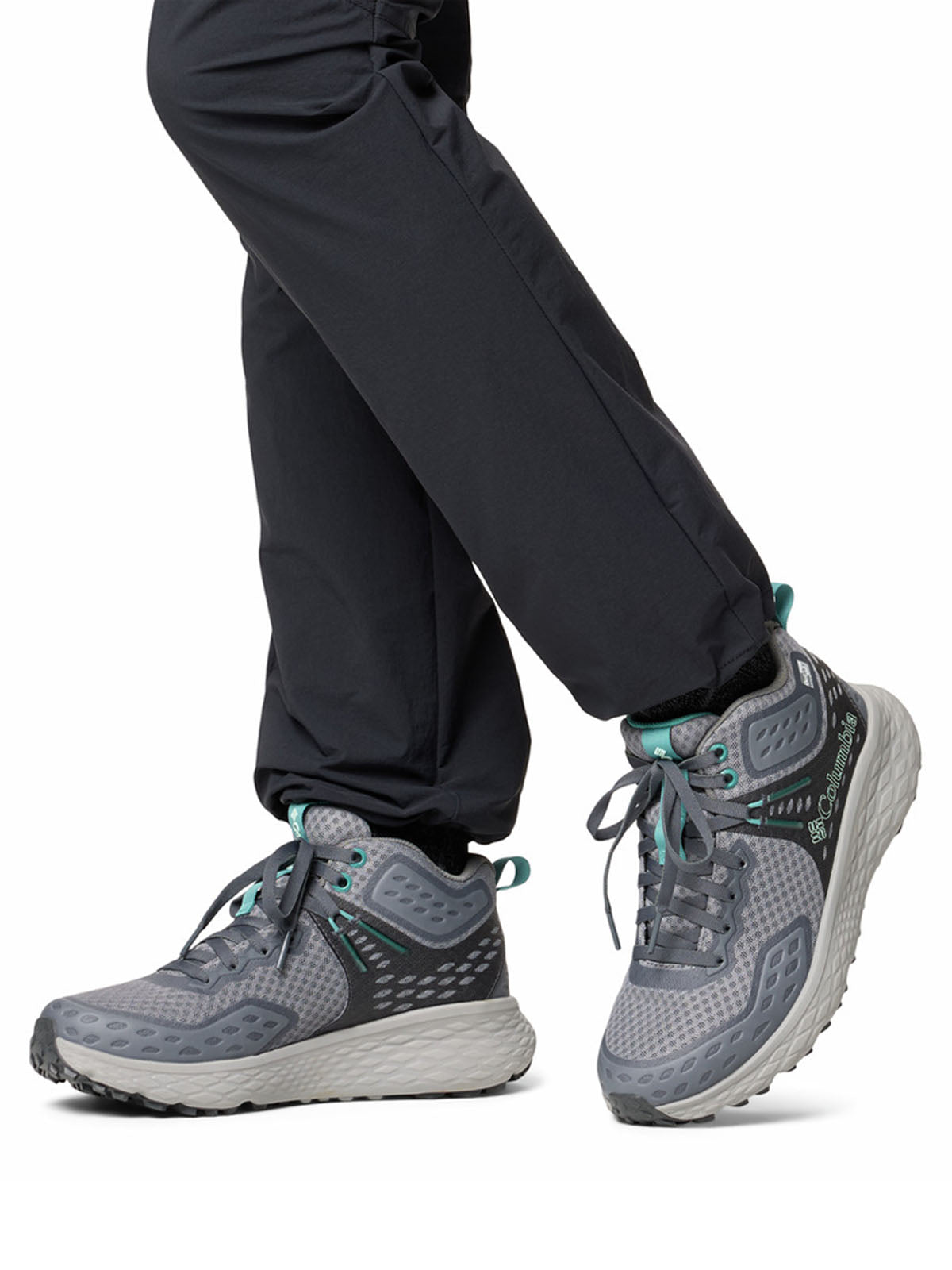 Botín Mujer Konos Trs Outdry Mid Gris Columbia