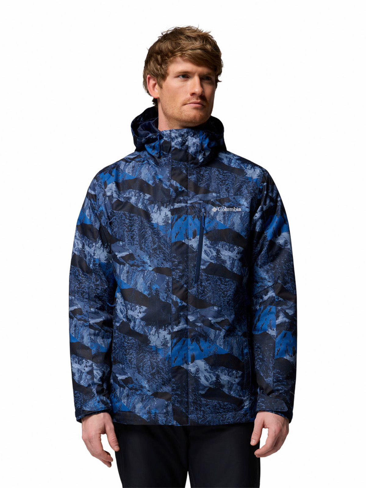 Parka Hombre Whirlibird V Printed Azul Columbia