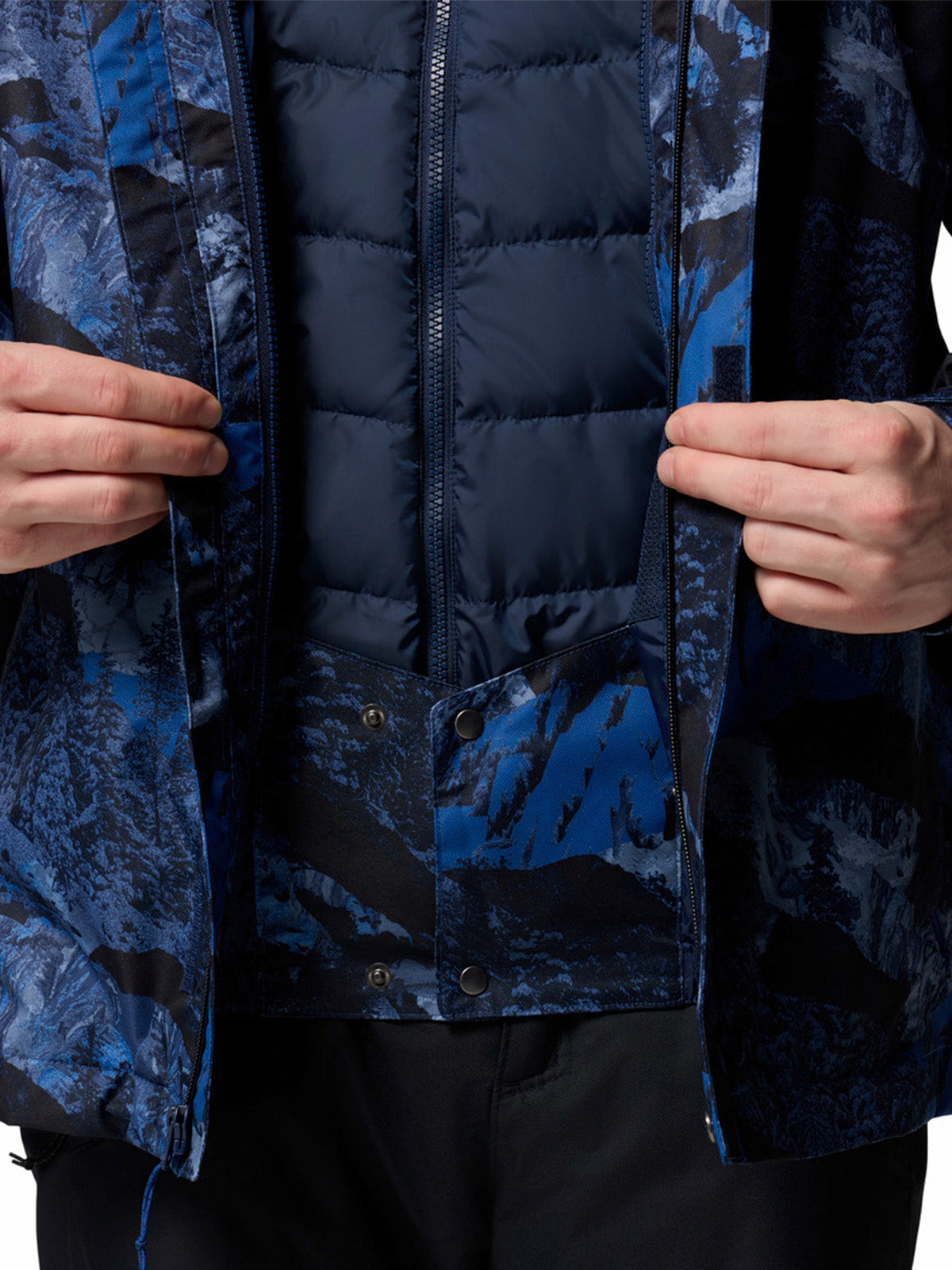 Parka Hombre Whirlibird V Printed Azul Columbia