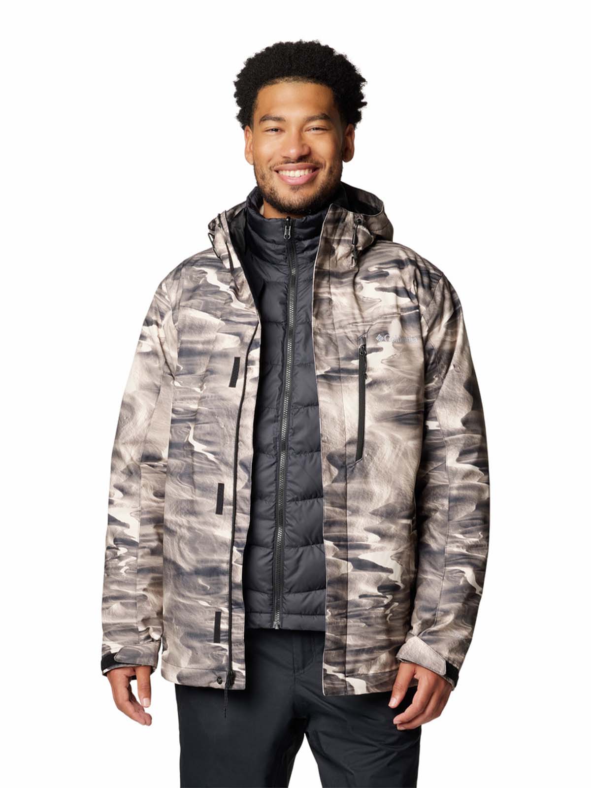 Parka Hombre Whirlibird V Ski Gris Columbia