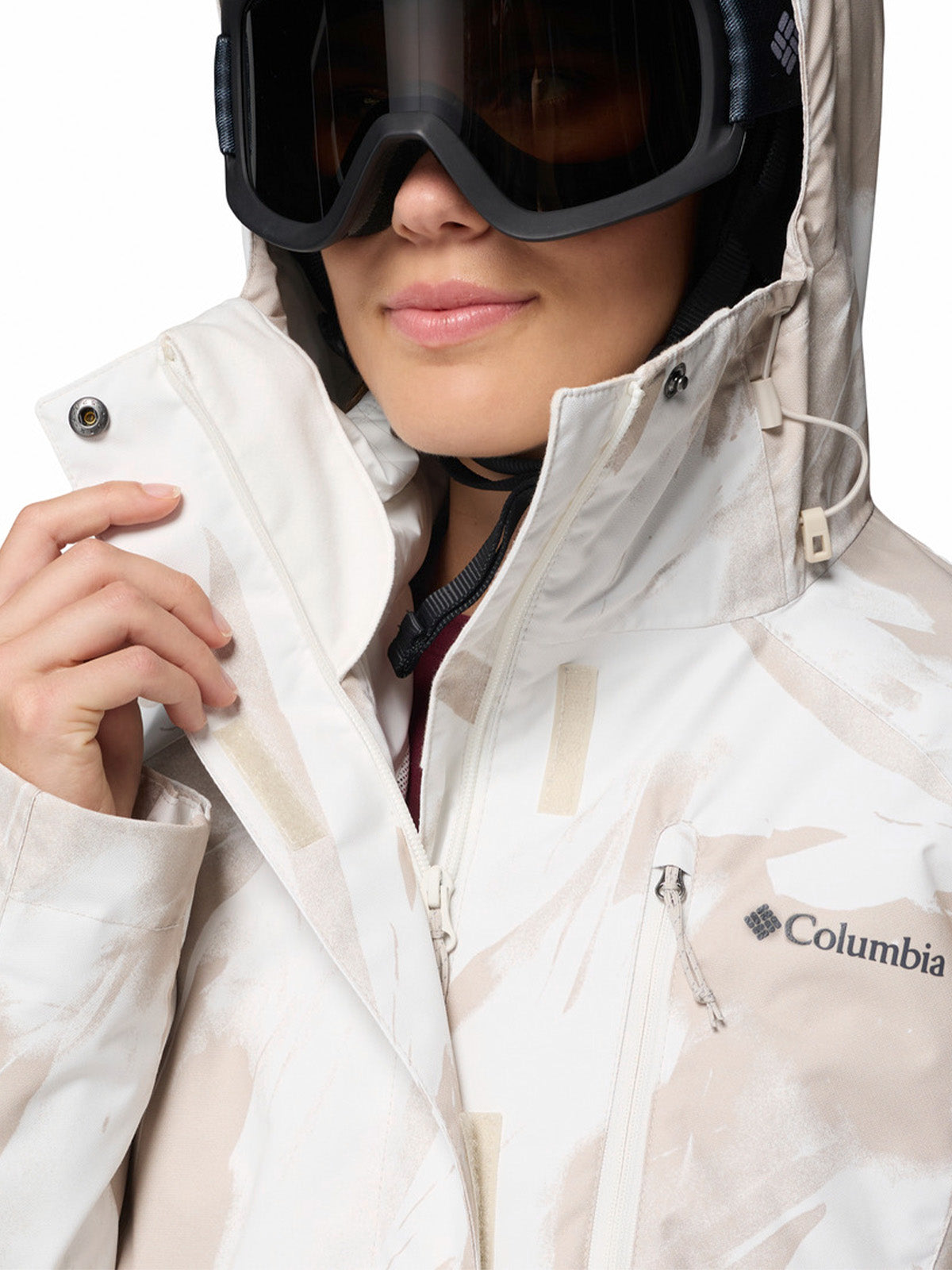 Parka Mujer Whirlibird V Printed Gris Columbia