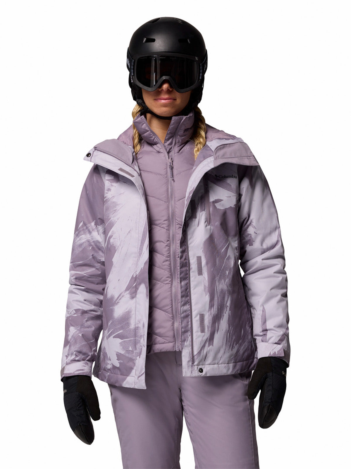 Parka Mujer Whirlibird V Printed Morado Columbia