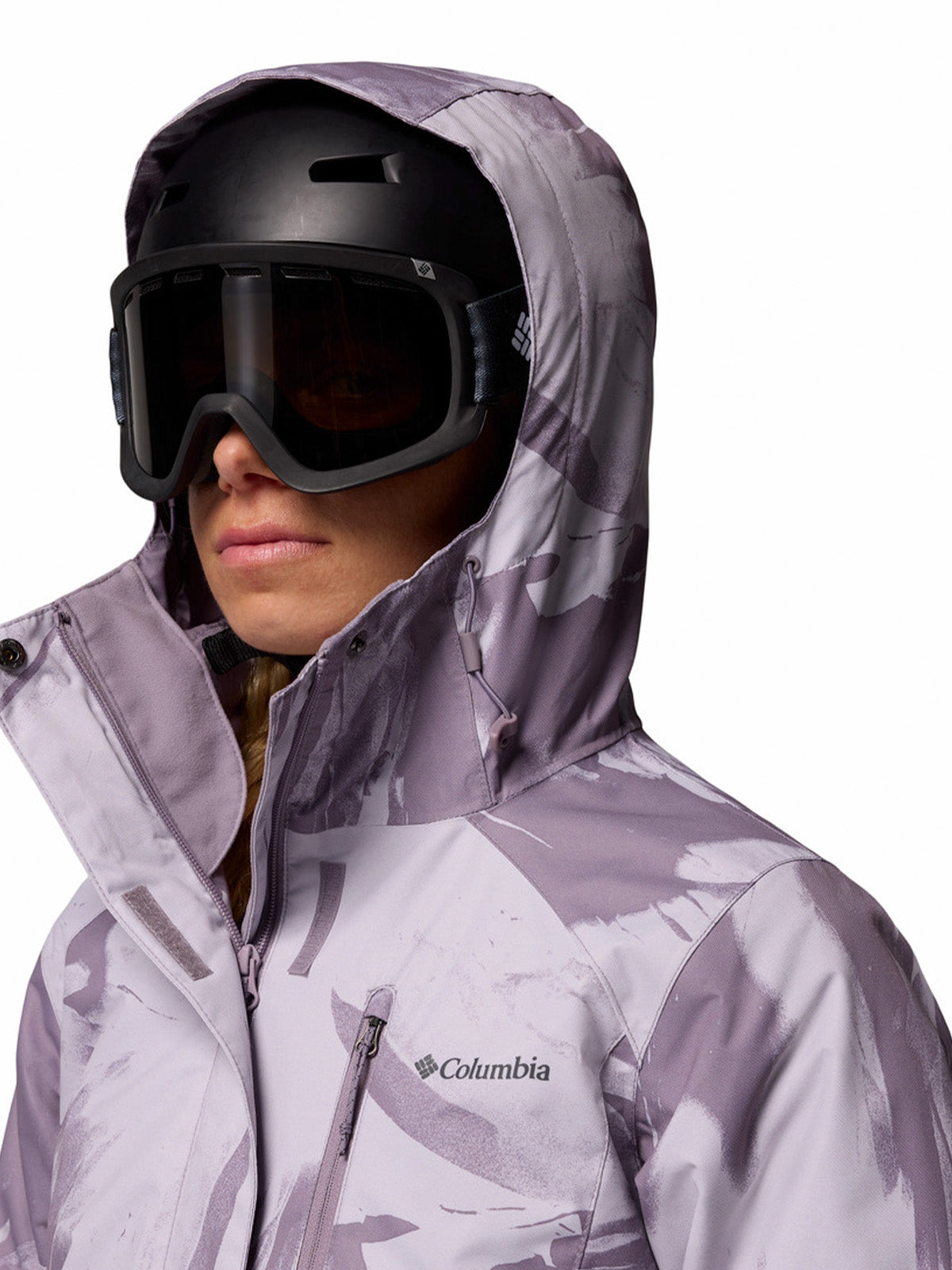 Parka Mujer Whirlibird V Printed Morado Columbia