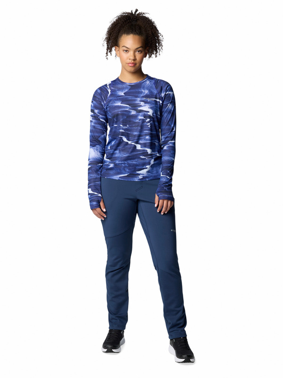 Pantalon Mujer Vast Canyon Highrise Azul Columbia