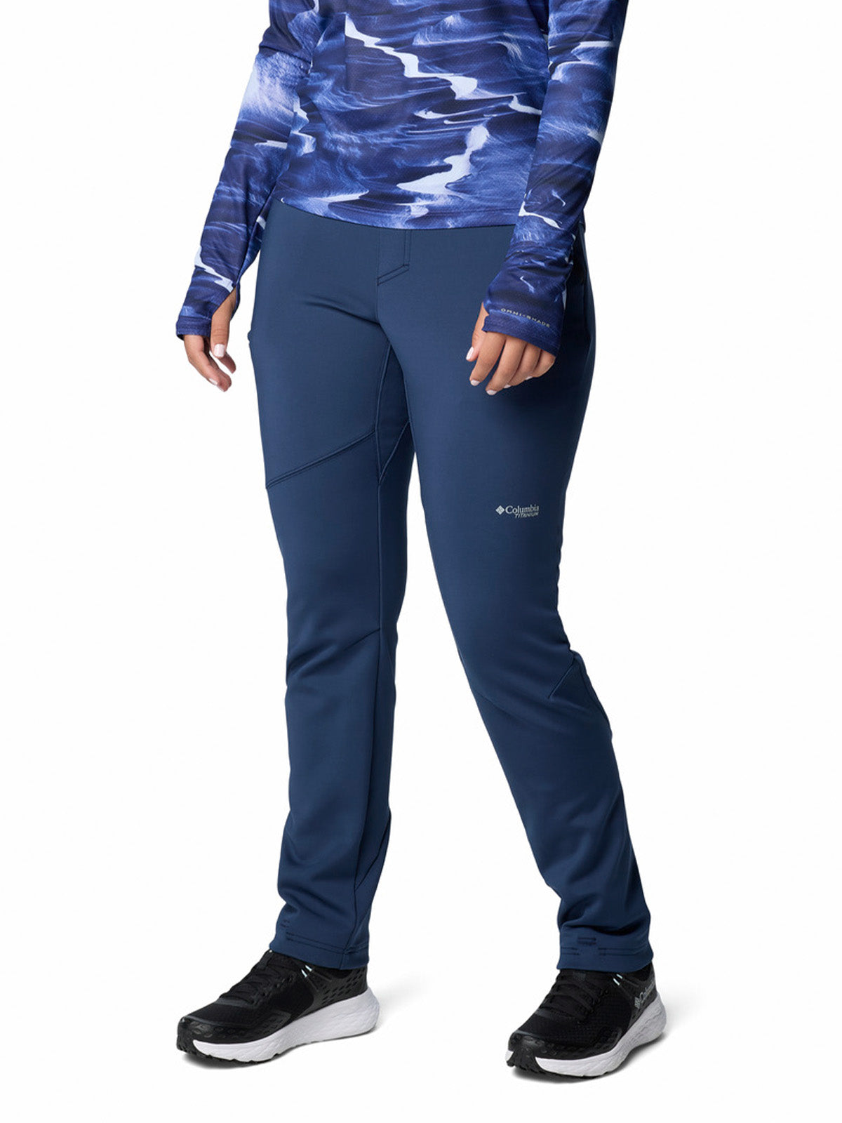 Pantalon Mujer Vast Canyon Highrise Azul Columbia