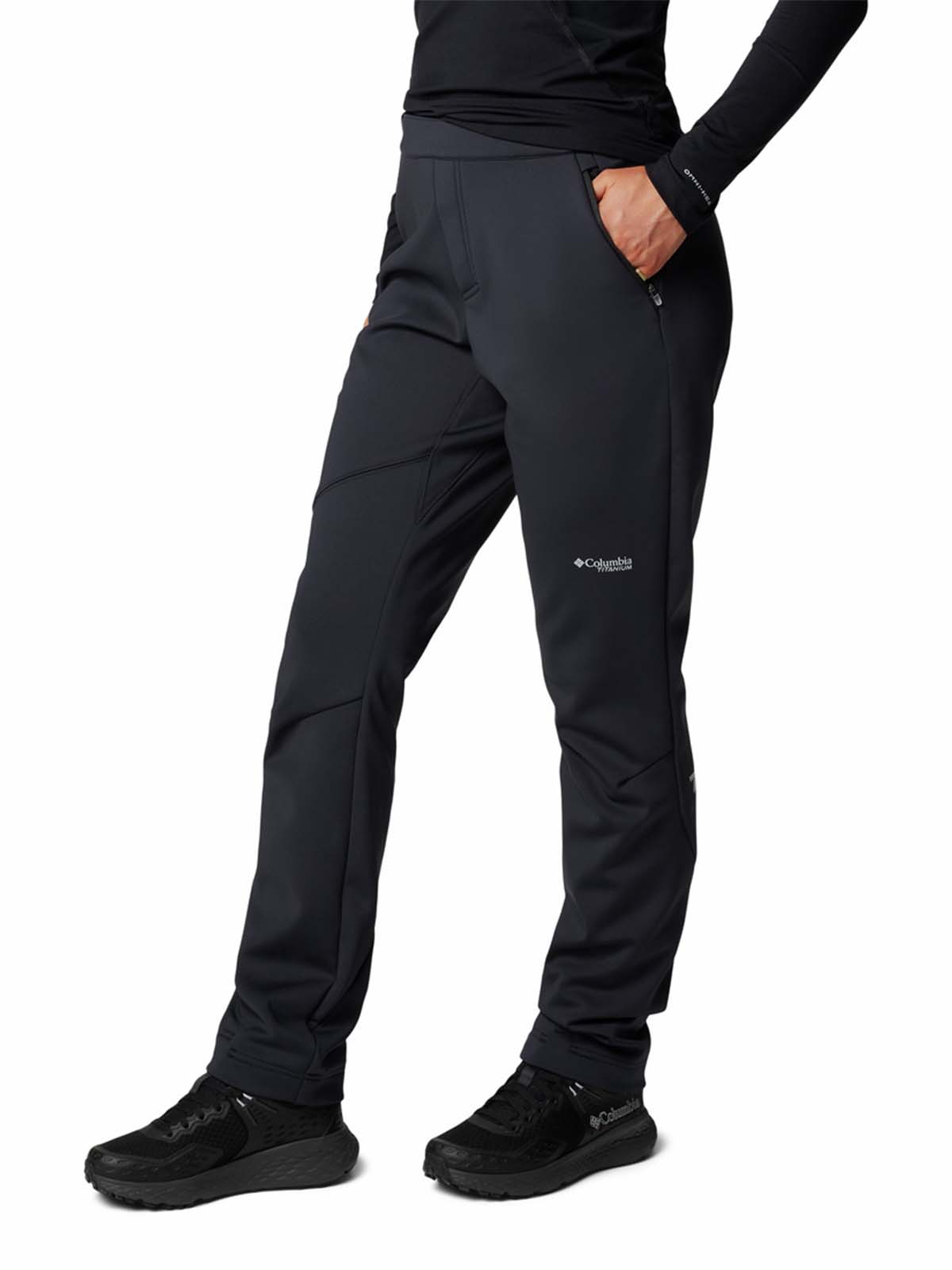 Pantalón Mujer Vast Canyon Negro Columbia