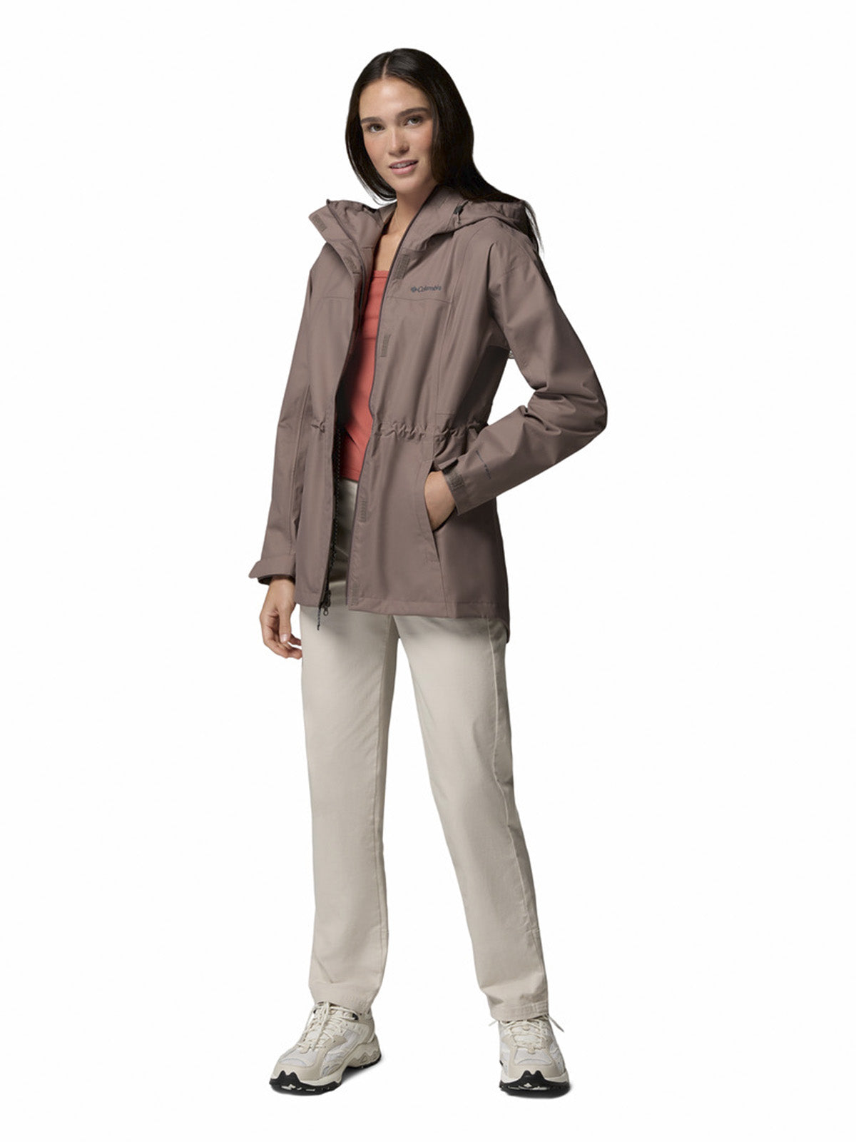 Cortaviento Mujer Hikebound II Gris Columbia