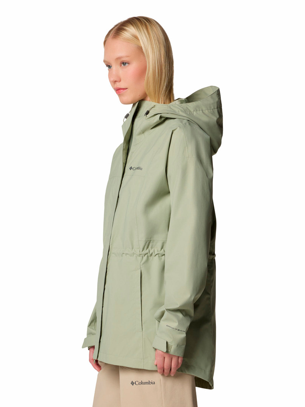 Cortaviento Mujer Hikebound II Long Verde Columbia