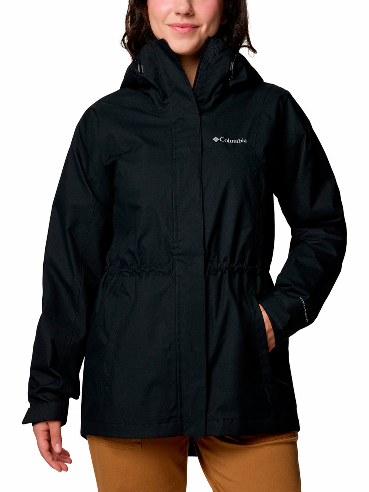 Cortaviento Mujer Hikebound II Long Negro Columbia