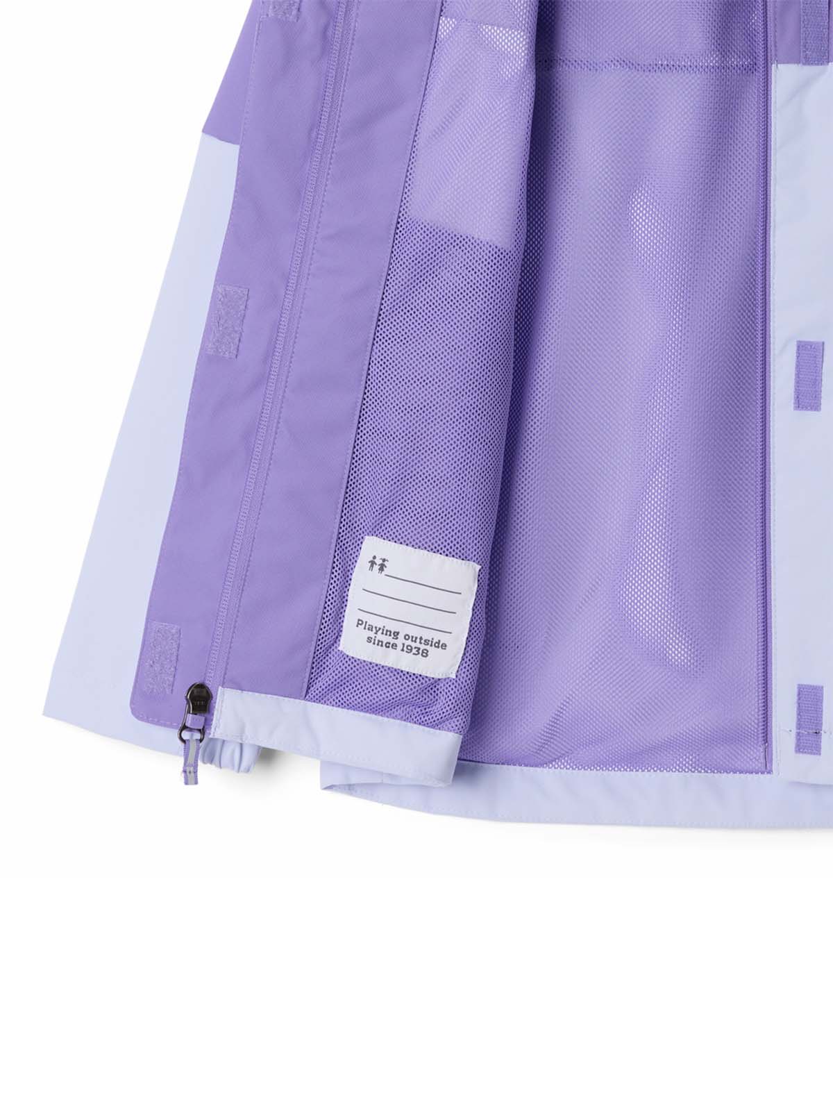 Cortaviento Niña Hikebound II Morado Columbia