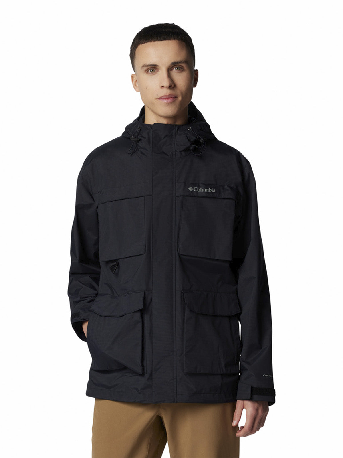 Impermeable Hombre Landroamer II Negro Columbia