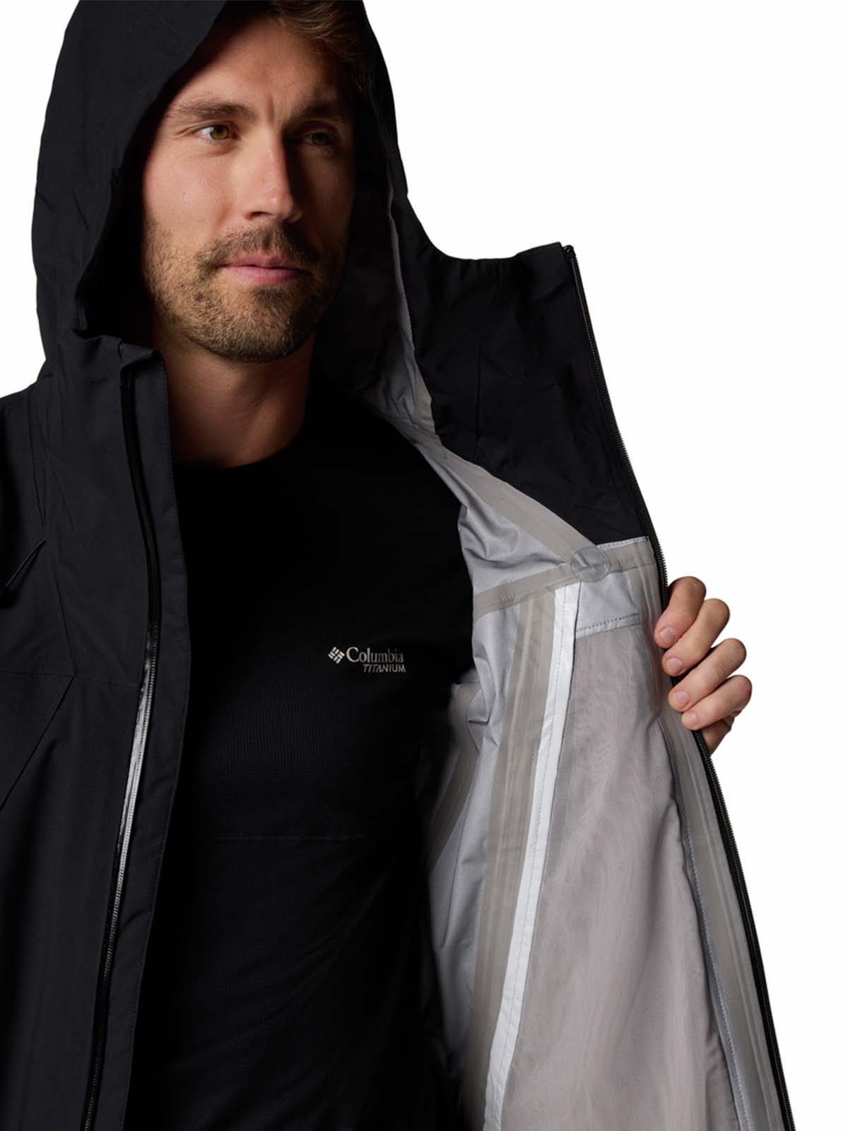 Cortaviento Hombre Northwest Explorer Negro Columbia