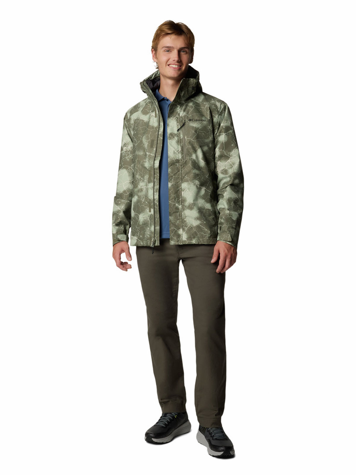 Cortaviento Hombre Hikebound II Gris Columbia