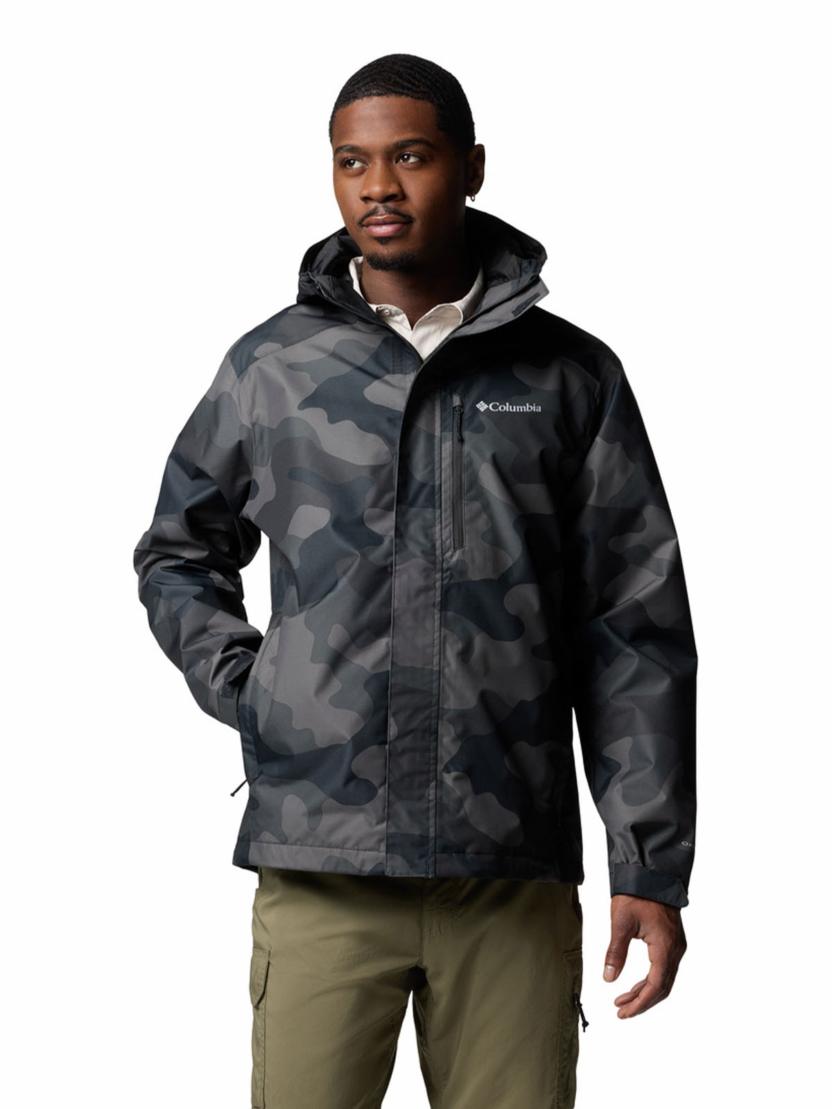 Cortaviento Hombre Hikebound II Negro Columbia