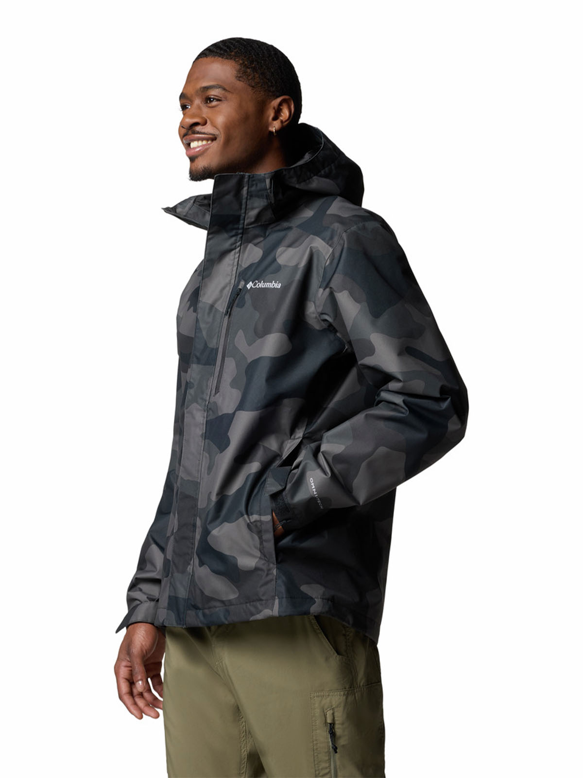 Cortaviento Hombre Hikebound II Negro Columbia