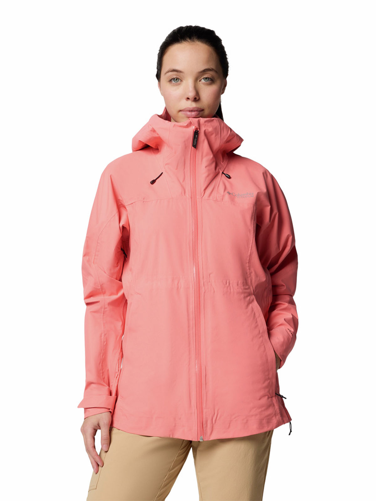 Cortaviento Mujer Northwest Explorer 3 Rosado Columbia