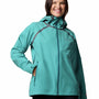 Cortaviento Mujer Reign No Shine Azul Columbia