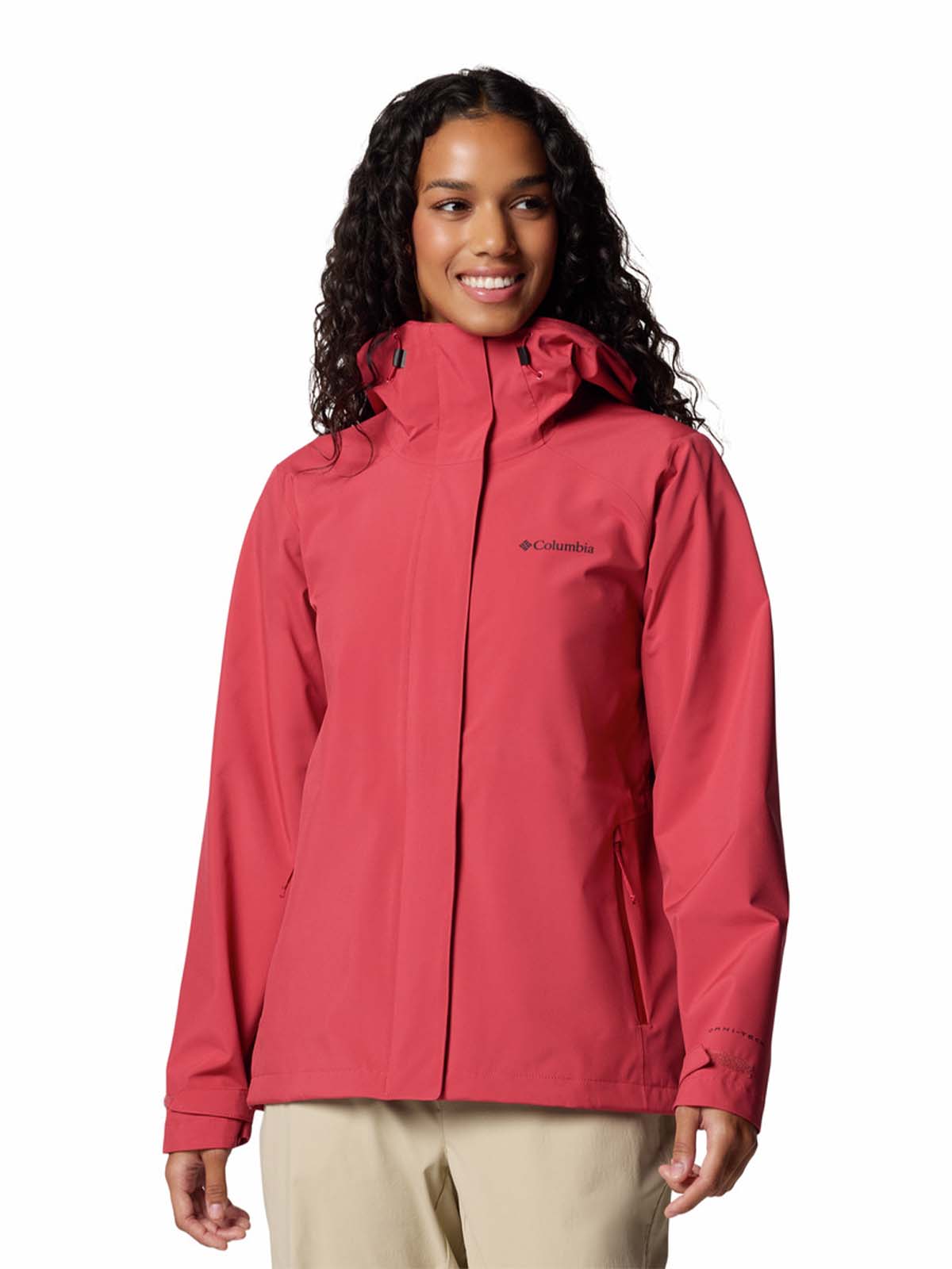 Cortaviento Mujer Earth Explorer II Rojo Columbia