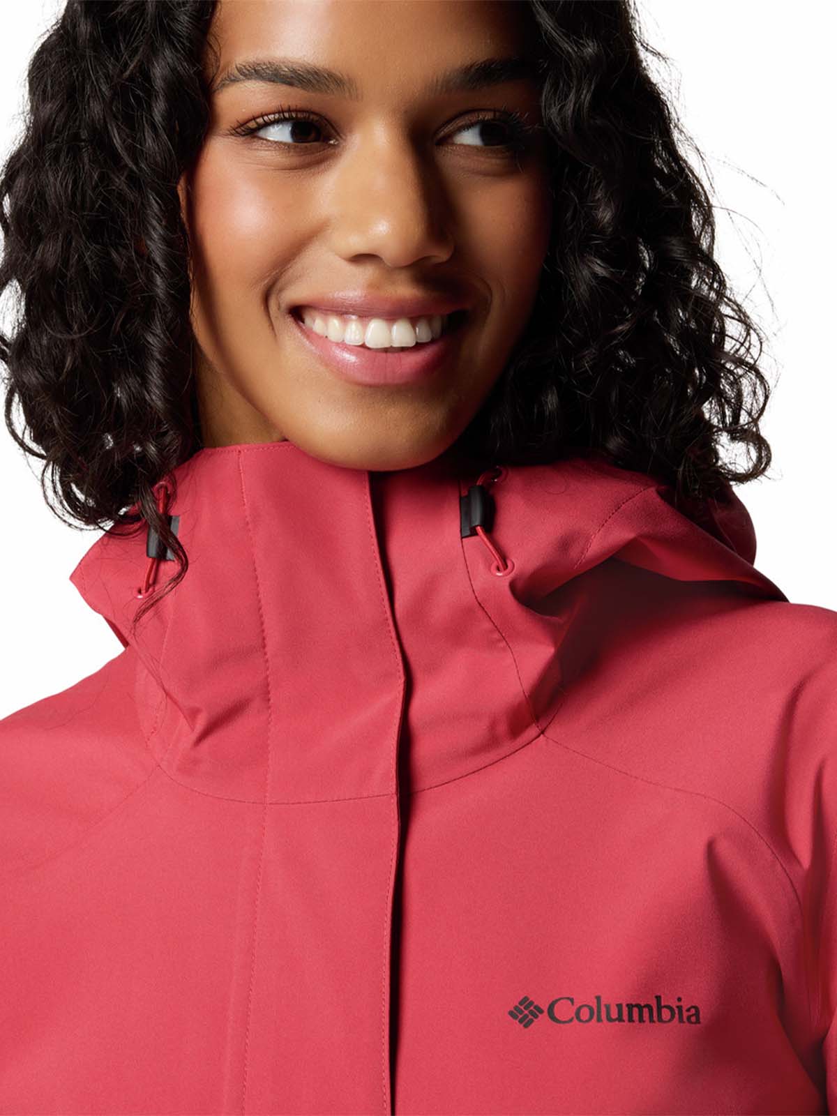 Cortaviento Mujer Earth Explorer II Rojo Columbia