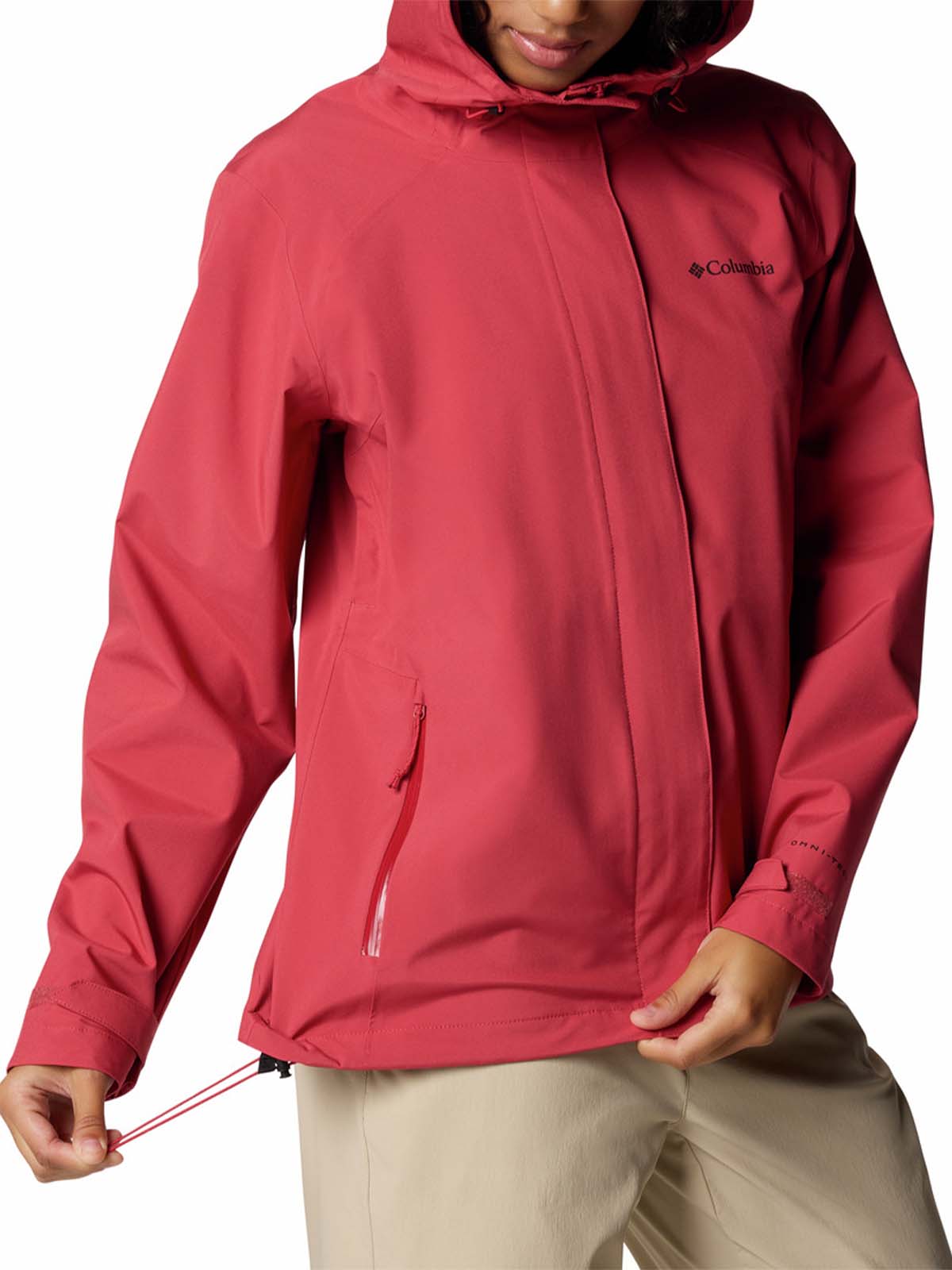 Cortaviento Mujer Earth Explorer II Rojo Columbia