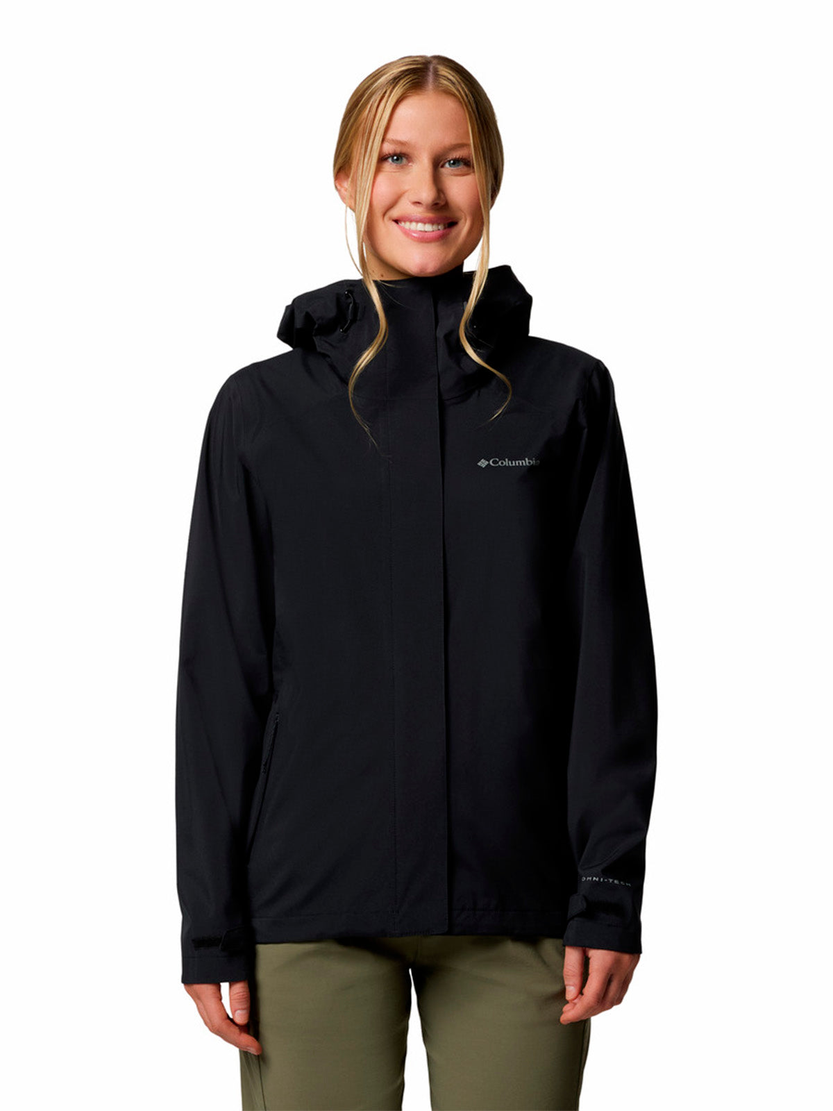 Cortaviento Mujer Earth Explorer II Negro Columbia