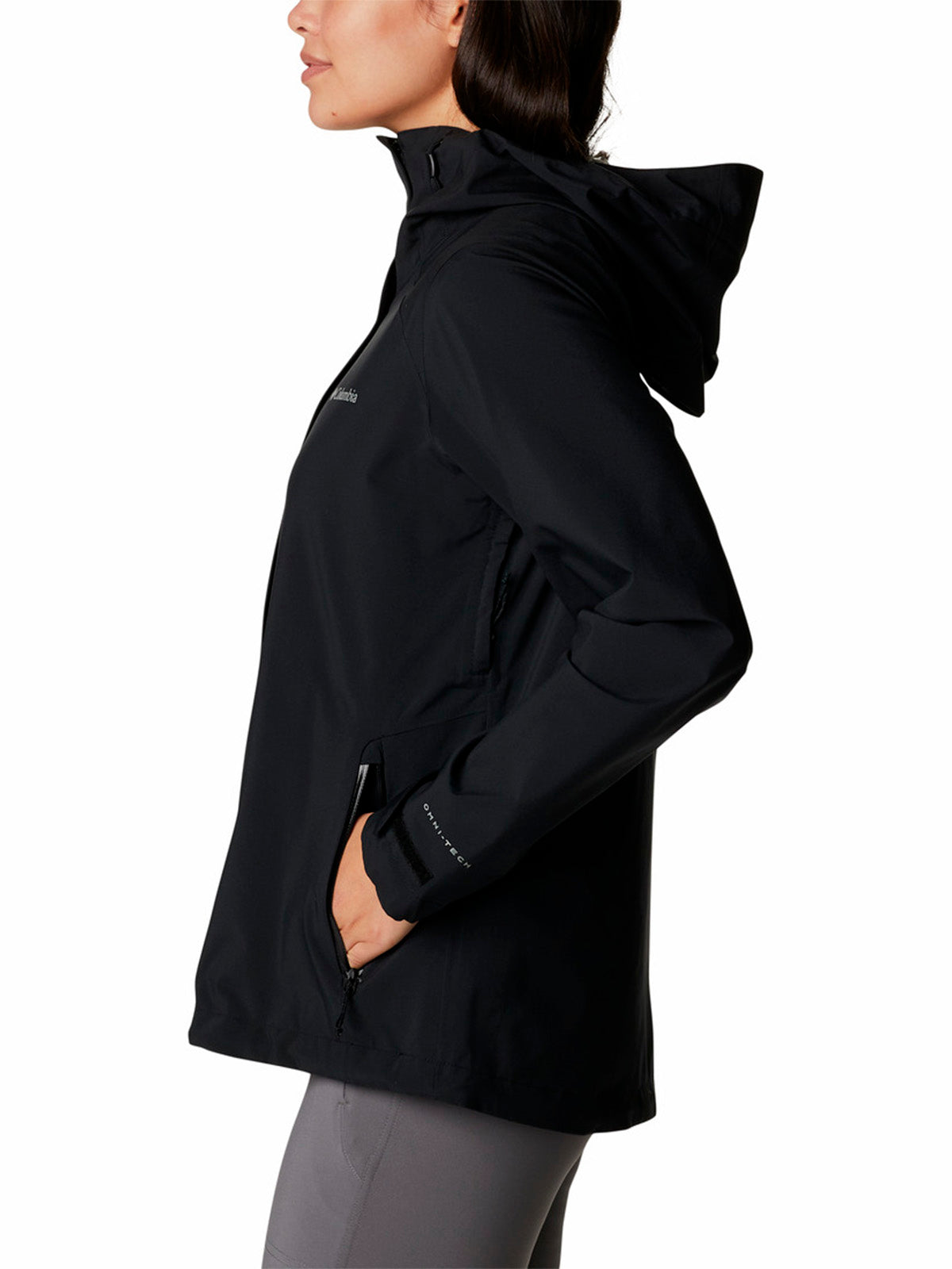 Cortaviento Mujer Earth Explorer II Negro Columbia