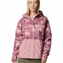 Cortaviento Mujer Hikebound Printed Rosado Columbia