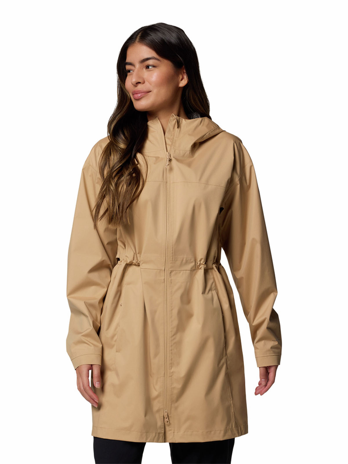 Cortaviento Mujer Weekend Adventure II Beige Columbia
