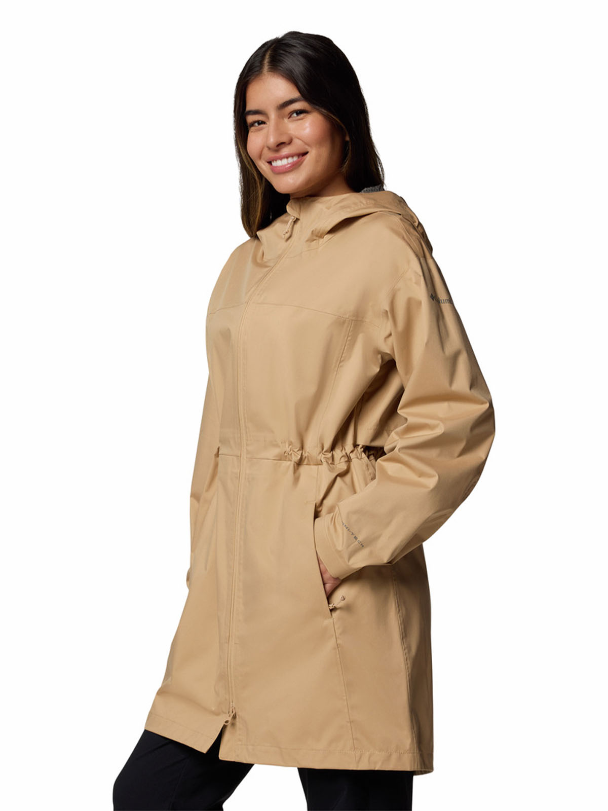 Cortaviento Mujer Weekend Adventure II Beige Columbia