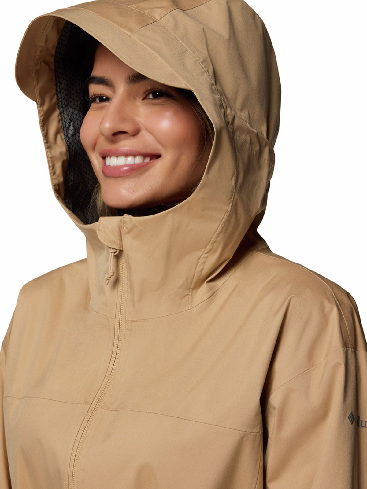 Cortaviento Mujer Weekend Adventure II Beige Columbia