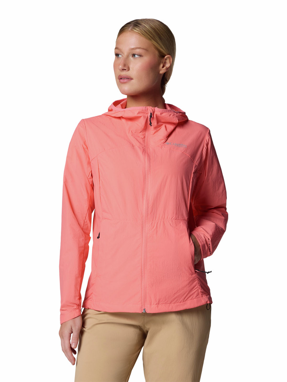 Cortaviento Mujer Loop Trail III Rosado Columbia